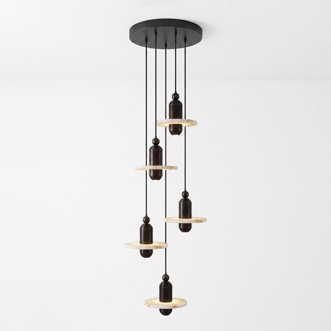 Saturn Alabaster Pendant Light - Vakkerlight