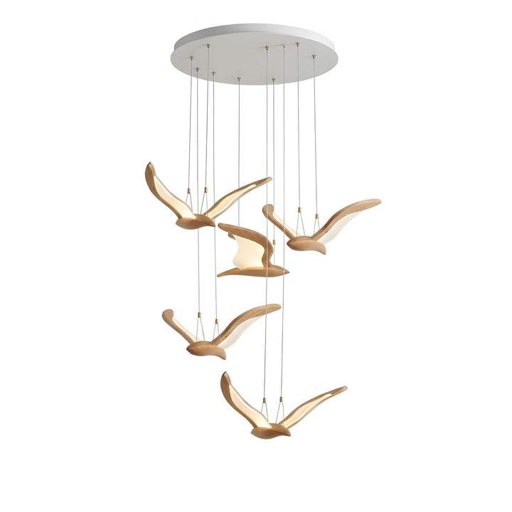 Warbler Chandelier - Vakkerlight