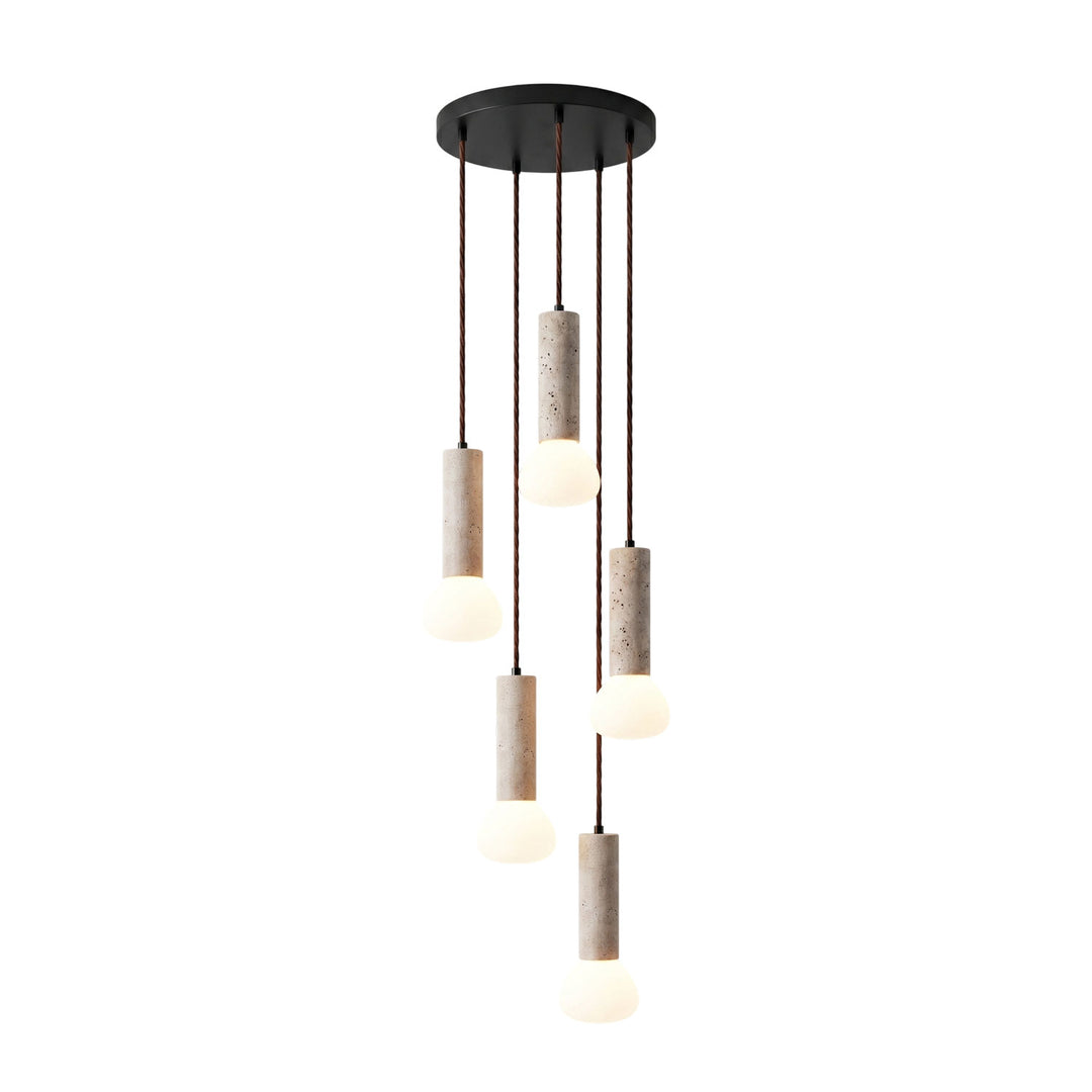 Matchstick Travertine Pendant Lamp - Vakkerlight