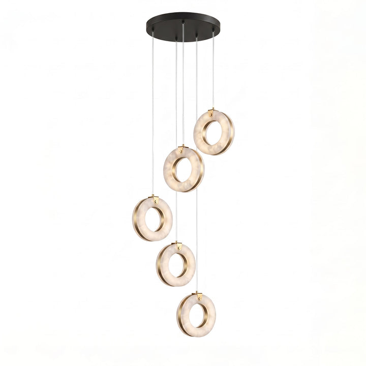 Alabaster Ring Pendant Light - Vakkerlight
