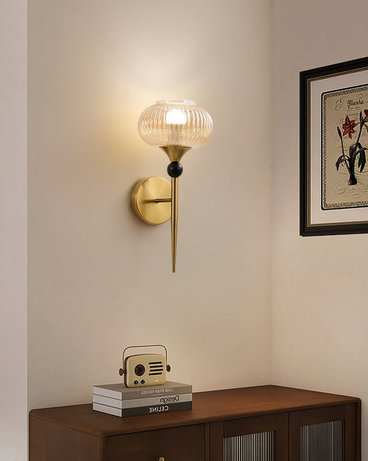 Isabelle Ribbed Wall Sconce - Vakkerlight