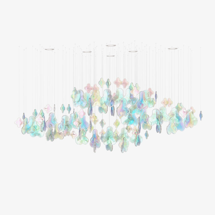 Iris Iridescent Blossom Chandelier - Vakkerlight