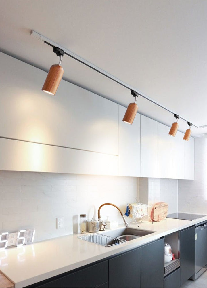 Wood Track Ceiling Lamp - Vakkerlight