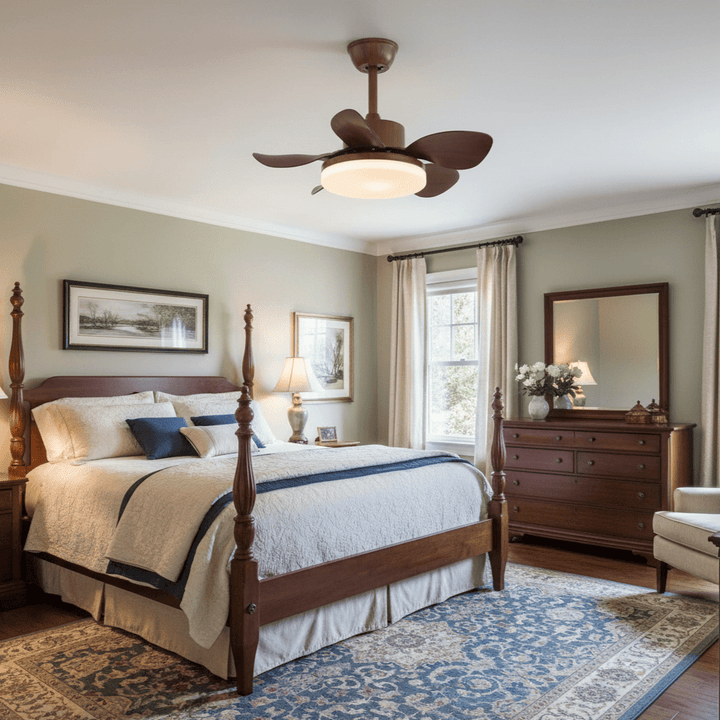 Terra Walnut Ceiling Fan Light - Vakkerlight