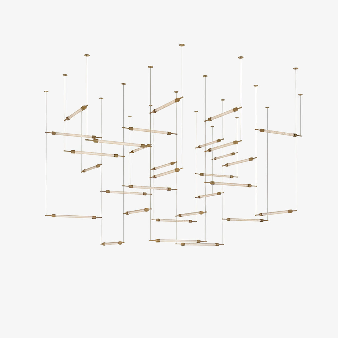 Crystal Grid Customize Chandelier - Vakkerlight