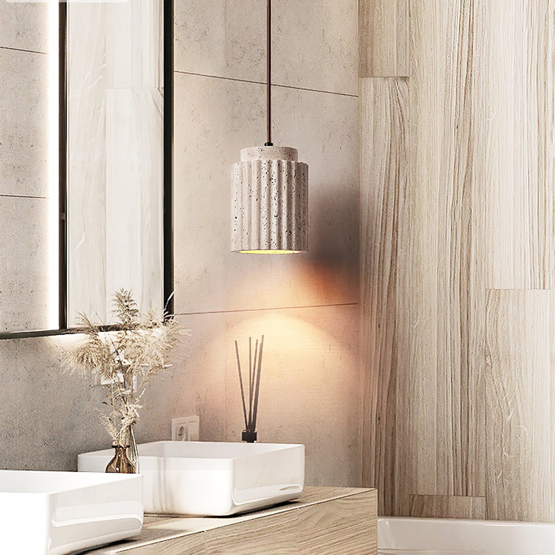 Caelia Travertine Pendant Light - Vakkerlight