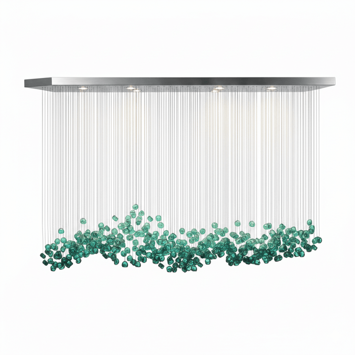 Crystal Stone Chandelier - Vakkerlight