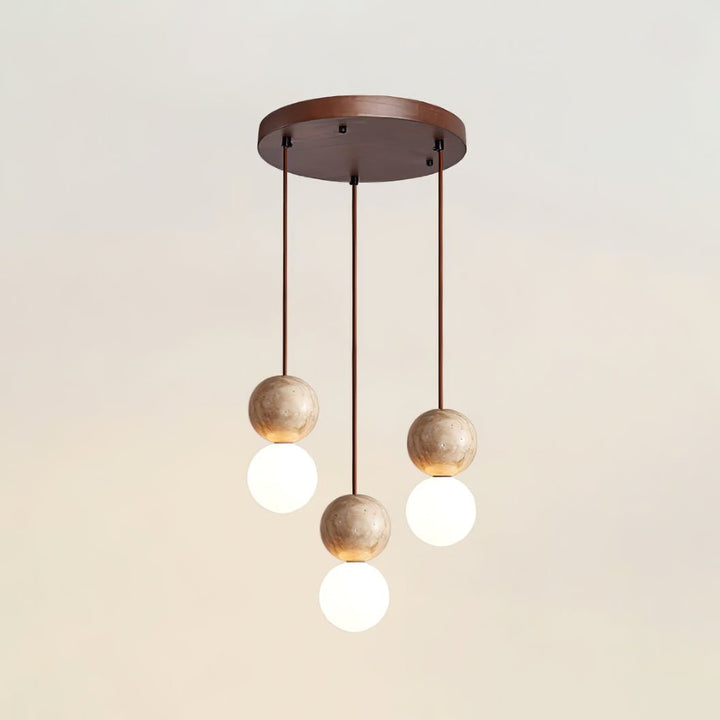 Camille Travertine Pendant Light - Vakkerlight