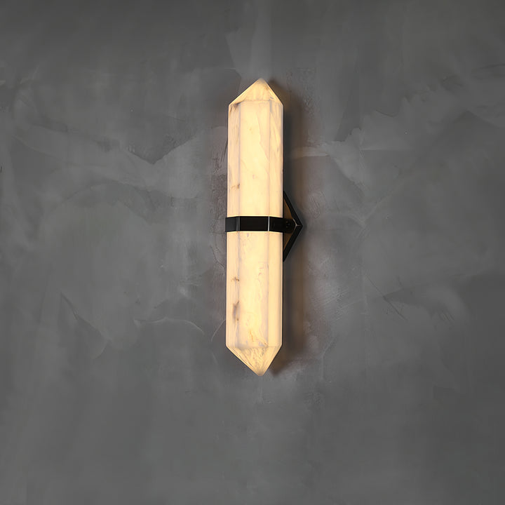Alabaster Obelisk Wall Sconce - Vakkerlight