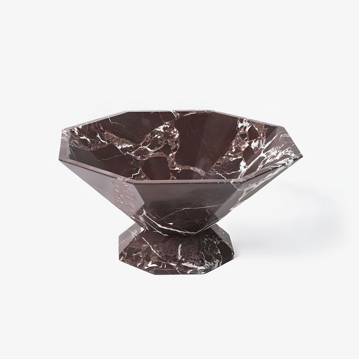 Facet Pedestal Bowl Storage Tray - Vakkerlight