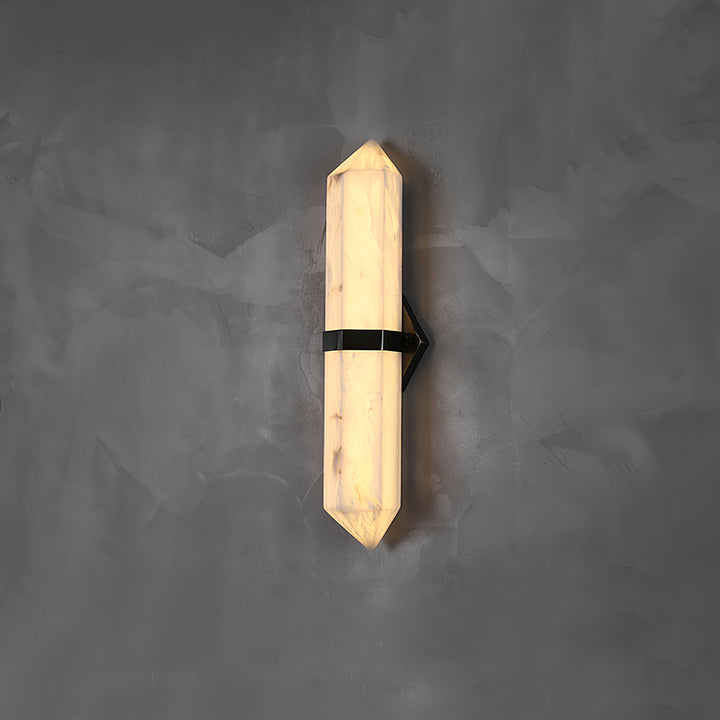 Alabaster Obelisk Wall Sconce - Vakkerlight