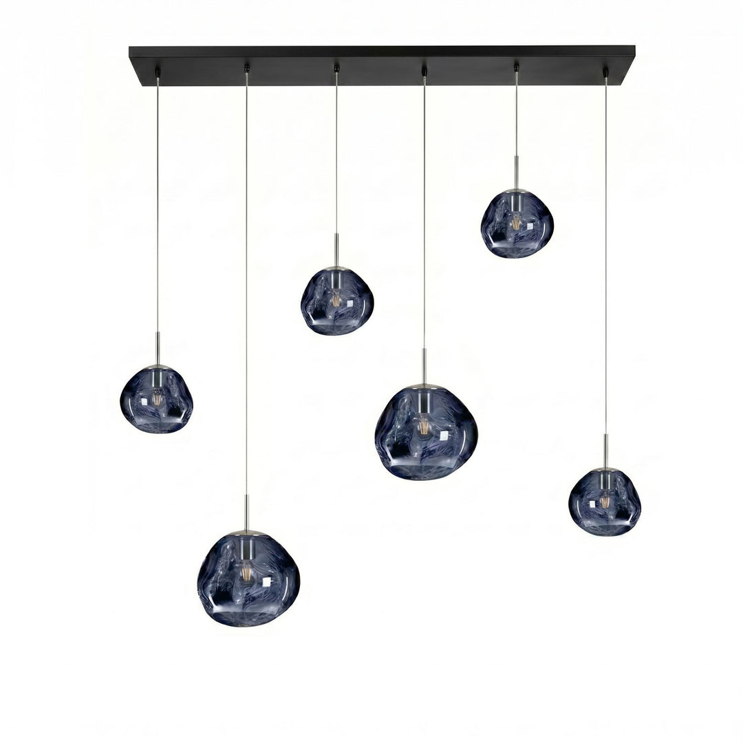 Multi Lava Round Pendant Lamp - Vakkerlight