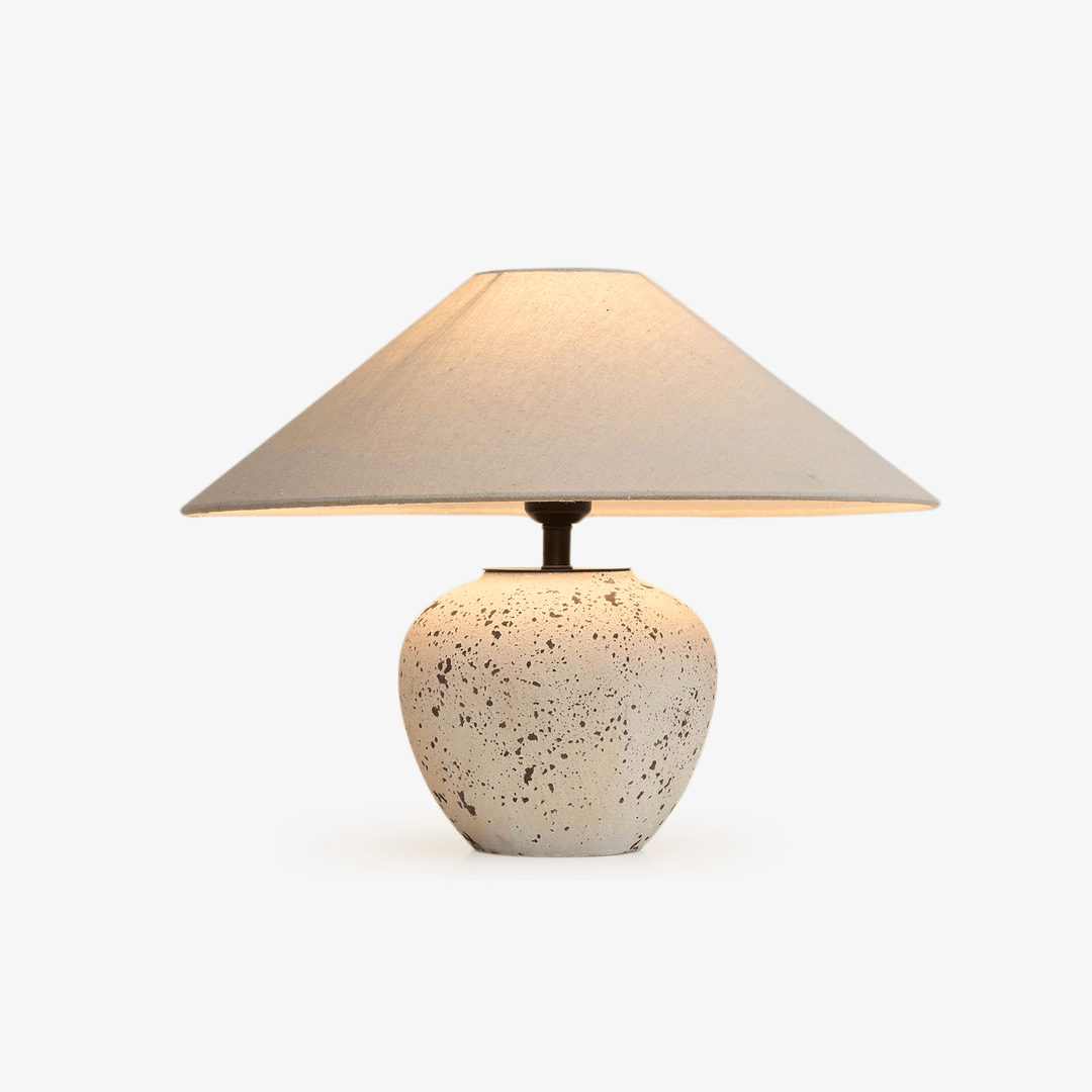 Speckled Ceramic Jar Table Lamp - Vakkerlight