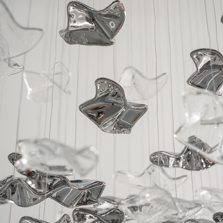Tidal Art Glass Chandelier