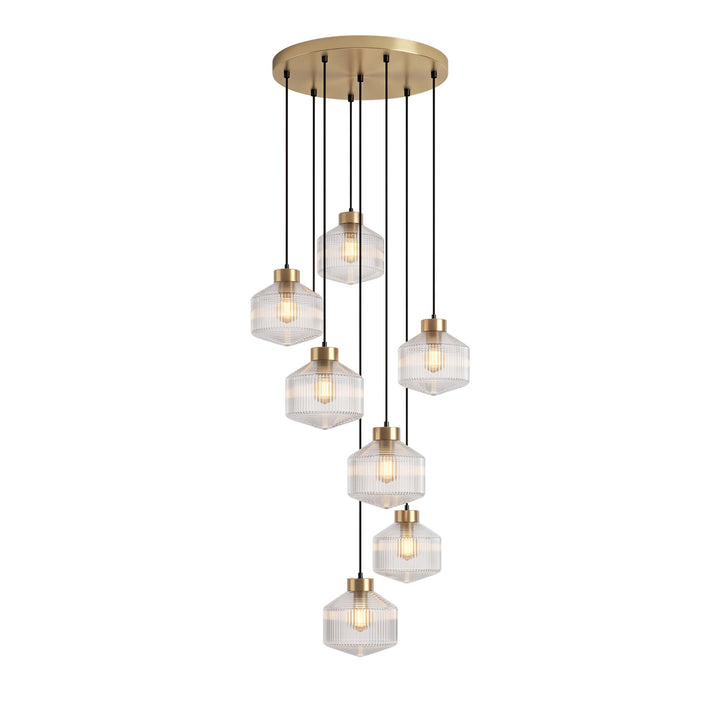 Striped Spinning Top Pendant Light - Vakkerlight