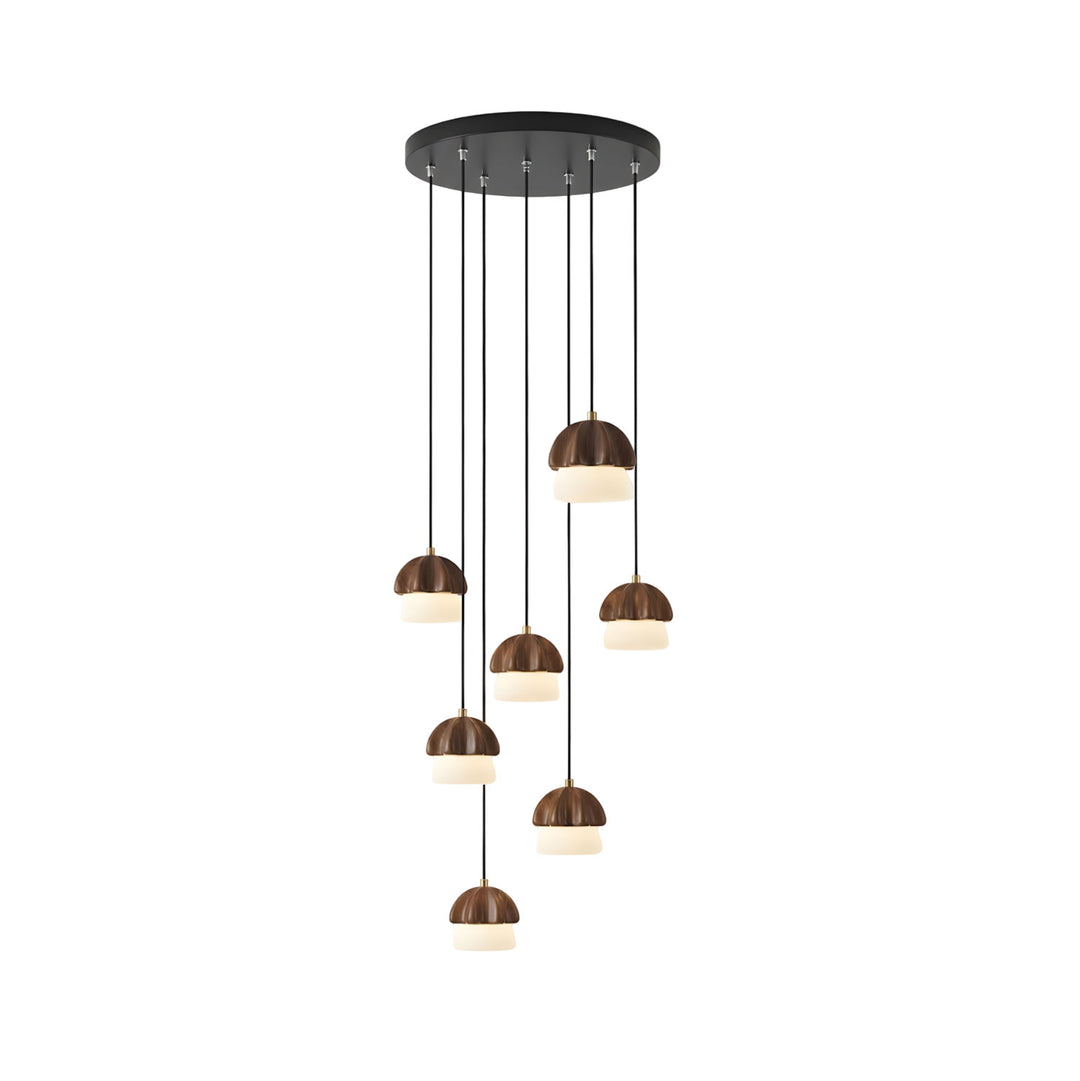 Mushroom Cluster Chandelier