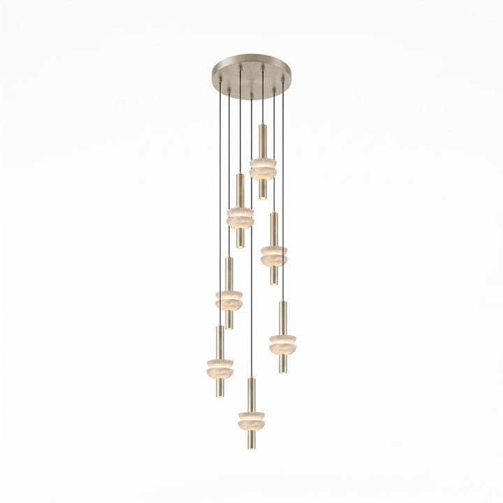 Alabaster Column Pendant Lamp - Vakkerlight