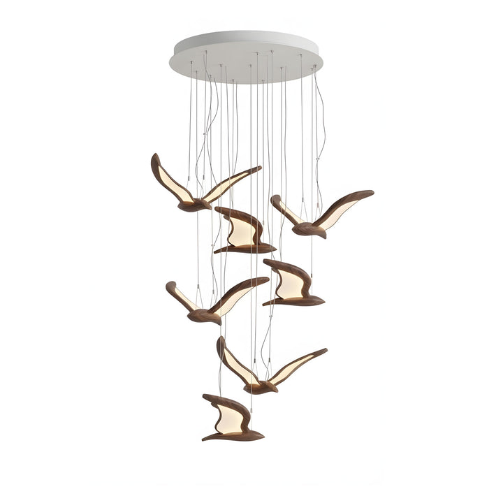 Warbler Chandelier - Vakkerlight