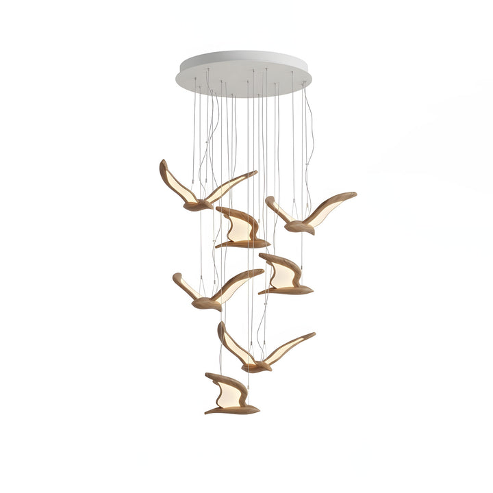 Warbler Chandelier - Vakkerlight