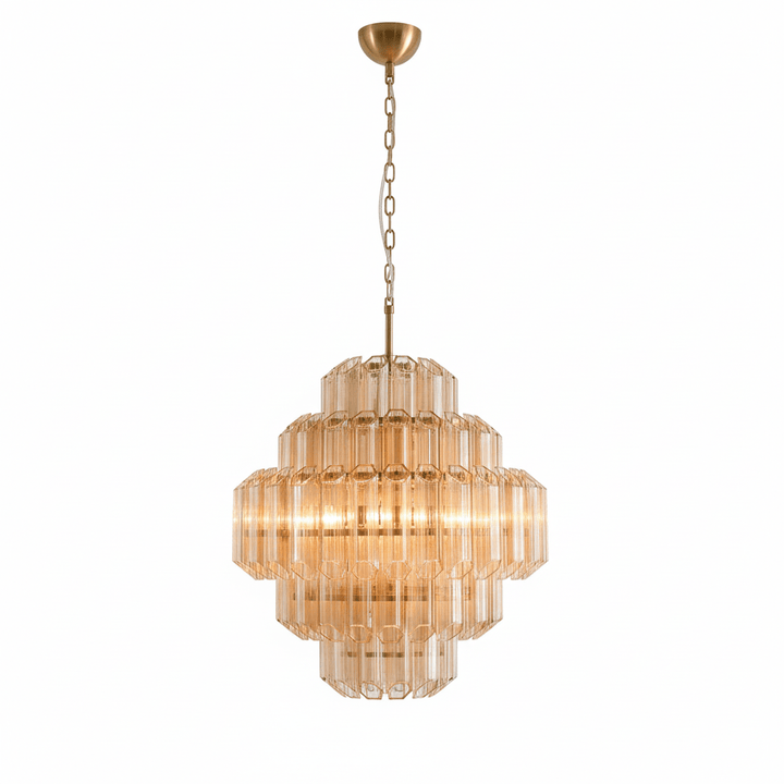 Aurum Cascade Murano Chandelier - Vakkerlight
