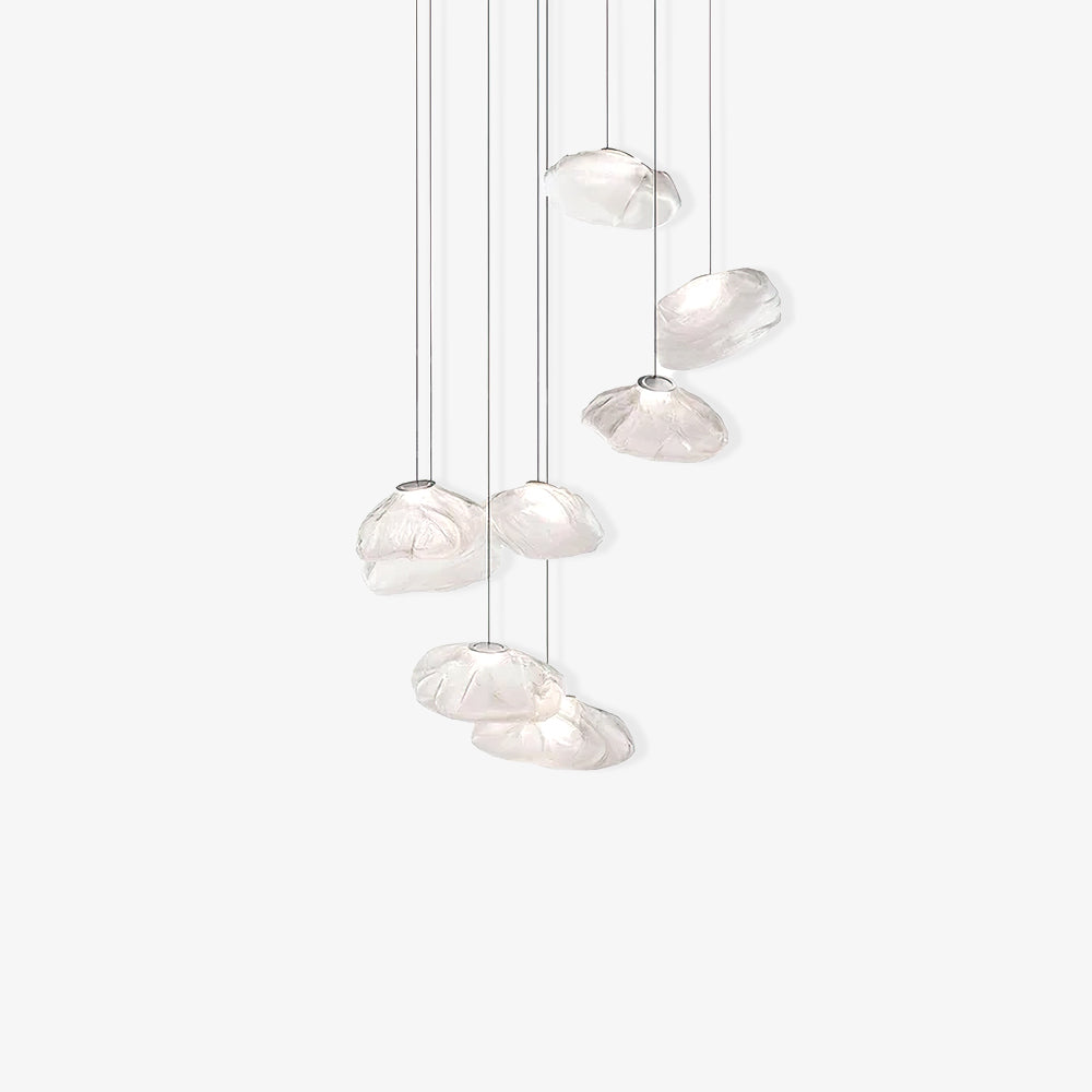 Blown Glass Random Pendant Light