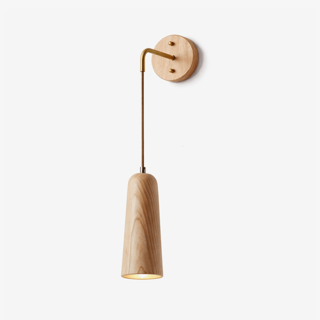 Norvyn Wood Drop Wall Lamp - Vakkerlight