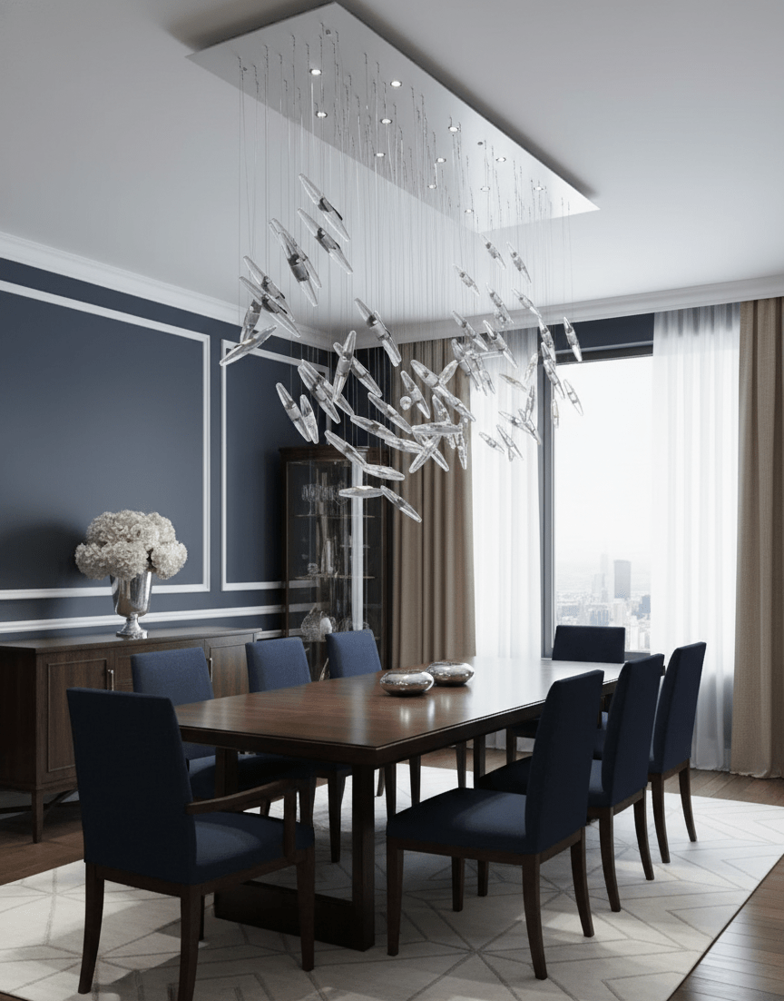 Moonlight Whispers Chandelier - Vakkerlight