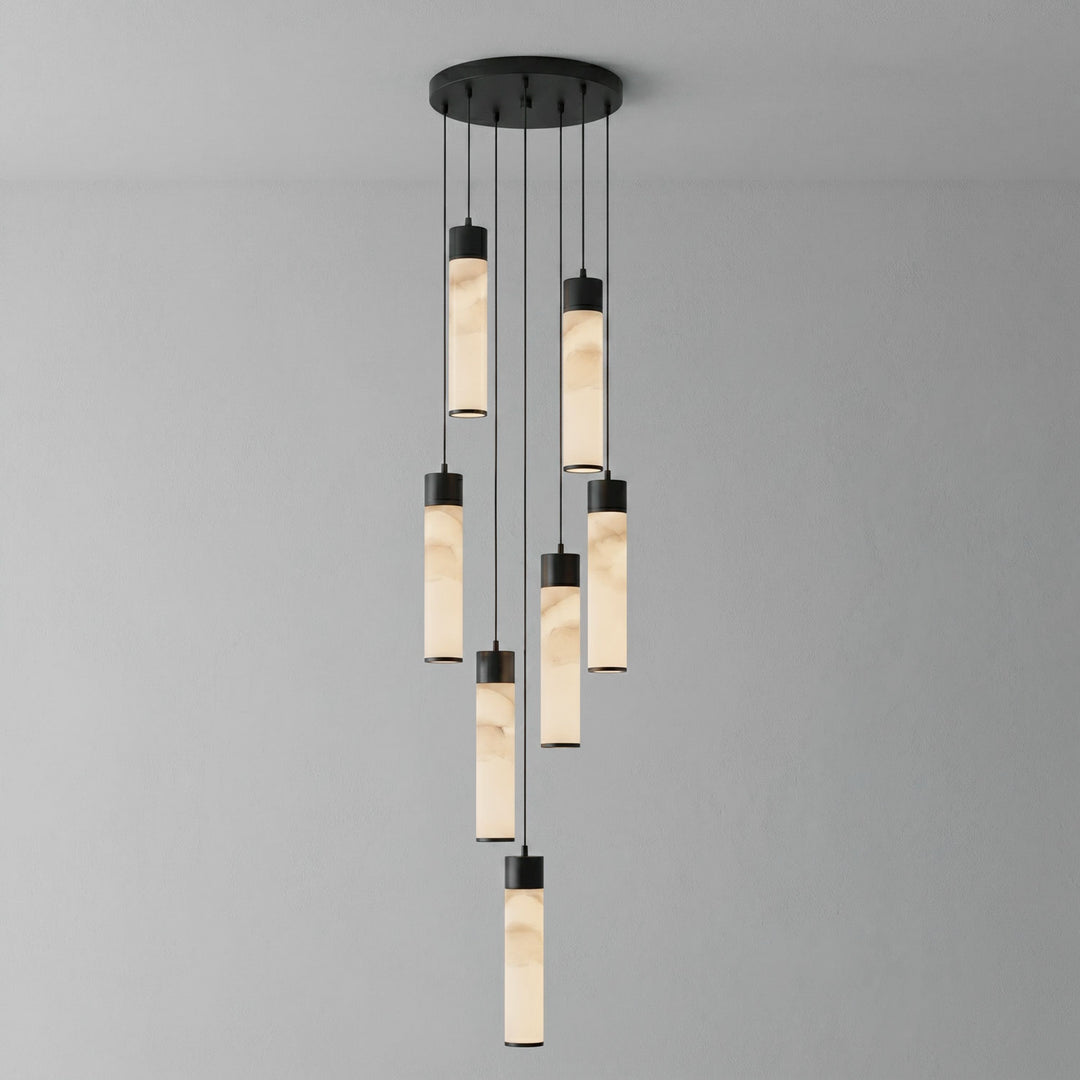 Alabaster Tala Brass Pendant Lamp - Vakkerlight