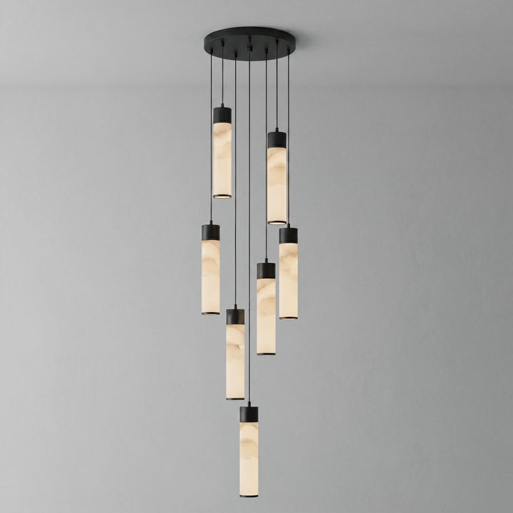Alabaster Tala Brass Pendant Lamp - Vakkerlight