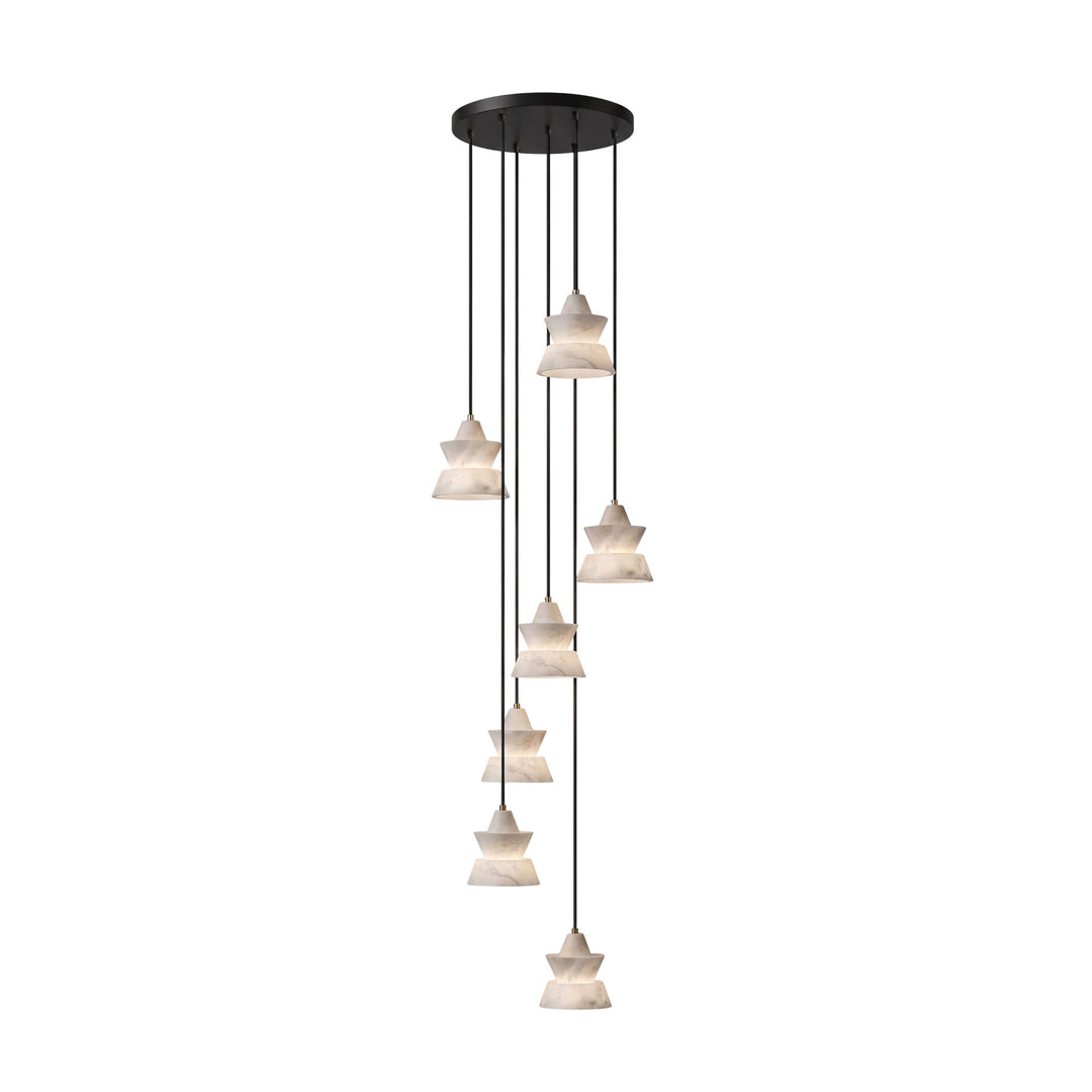 Trivola Alabaster Pendant Light - Vakkerlight