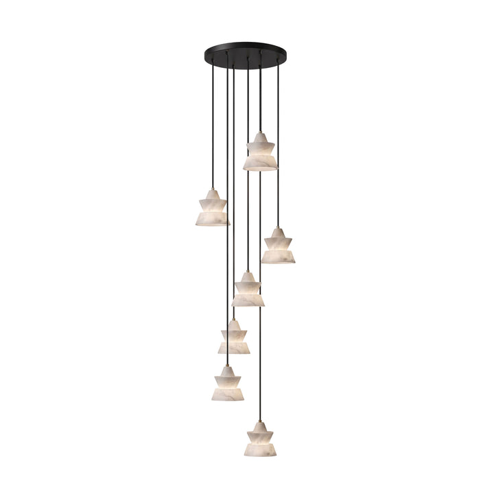 Trivola Alabaster Pendant Light - Vakkerlight