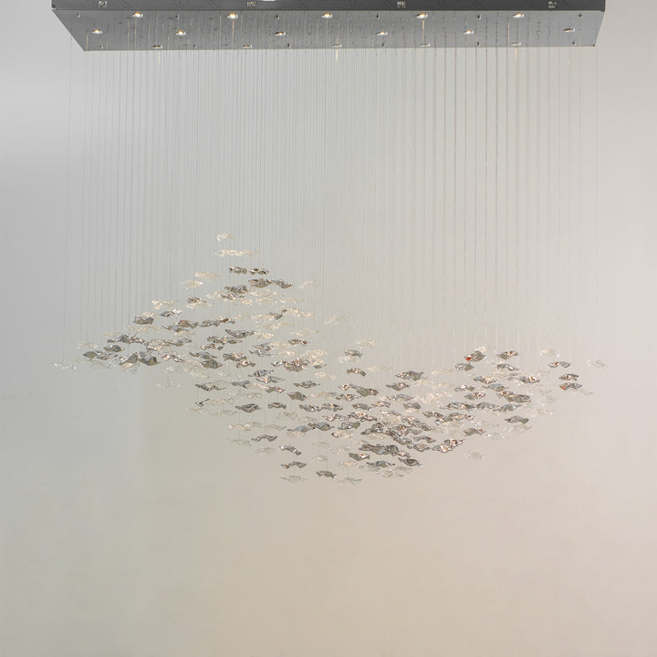 Tidal Art Glass Chandelier