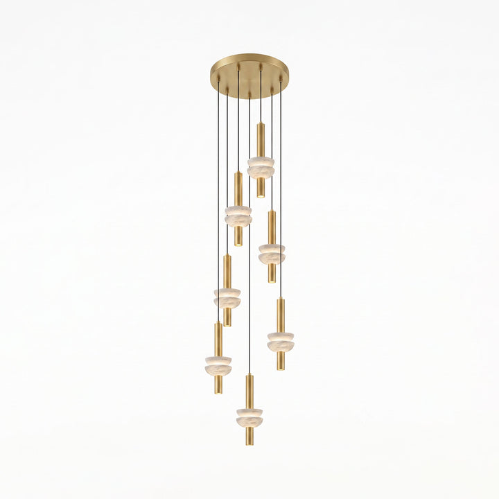 Alabaster Column Pendant Lamp - Vakkerlight