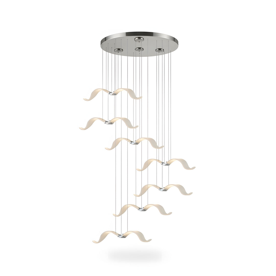 Large Seagull Chandelier - Vakkerlight