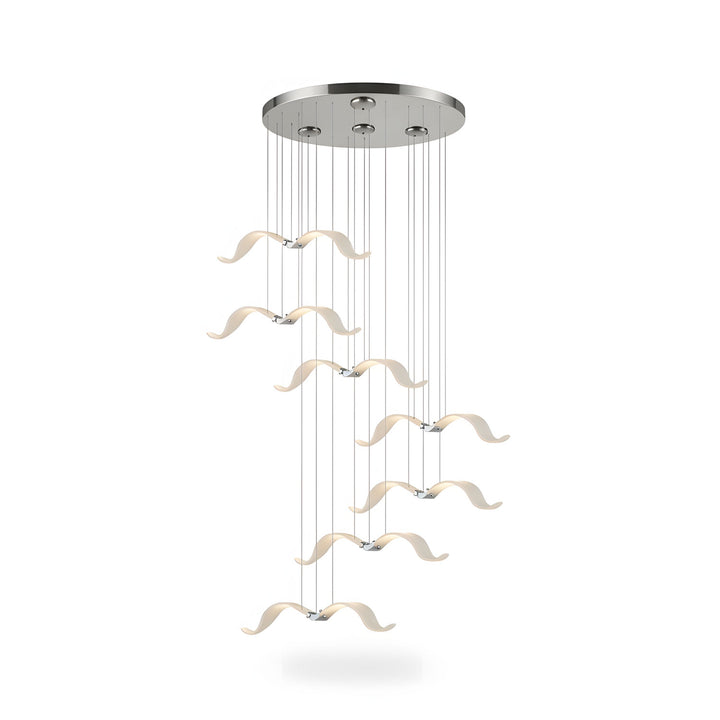 Large Seagull Chandelier - Vakkerlight