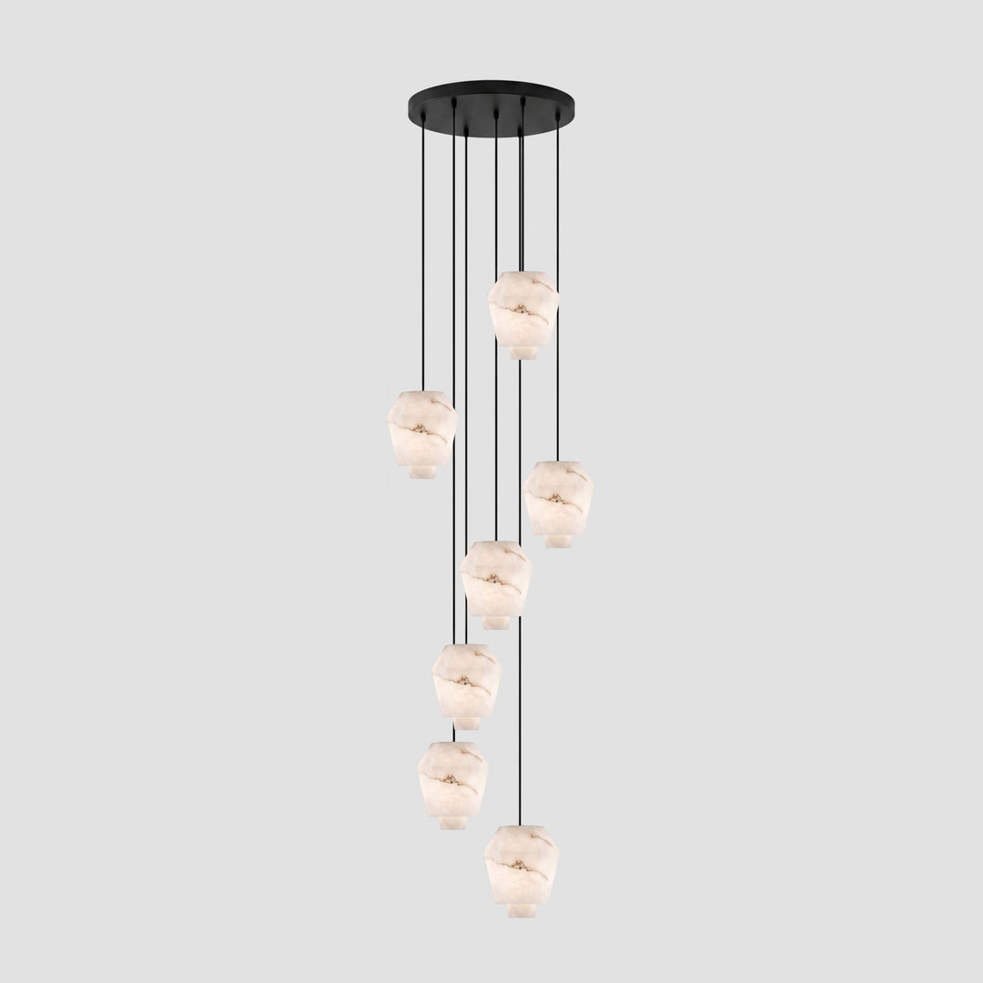 Elvian Alabaster Pendant Light - Vakkerlight