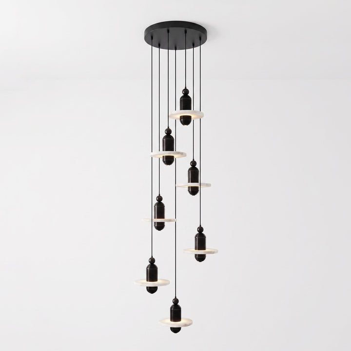 Saturn Alabaster Pendant Light - Vakkerlight