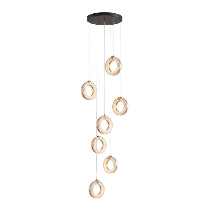 Alabaster Ring Pendant Light - Vakkerlight