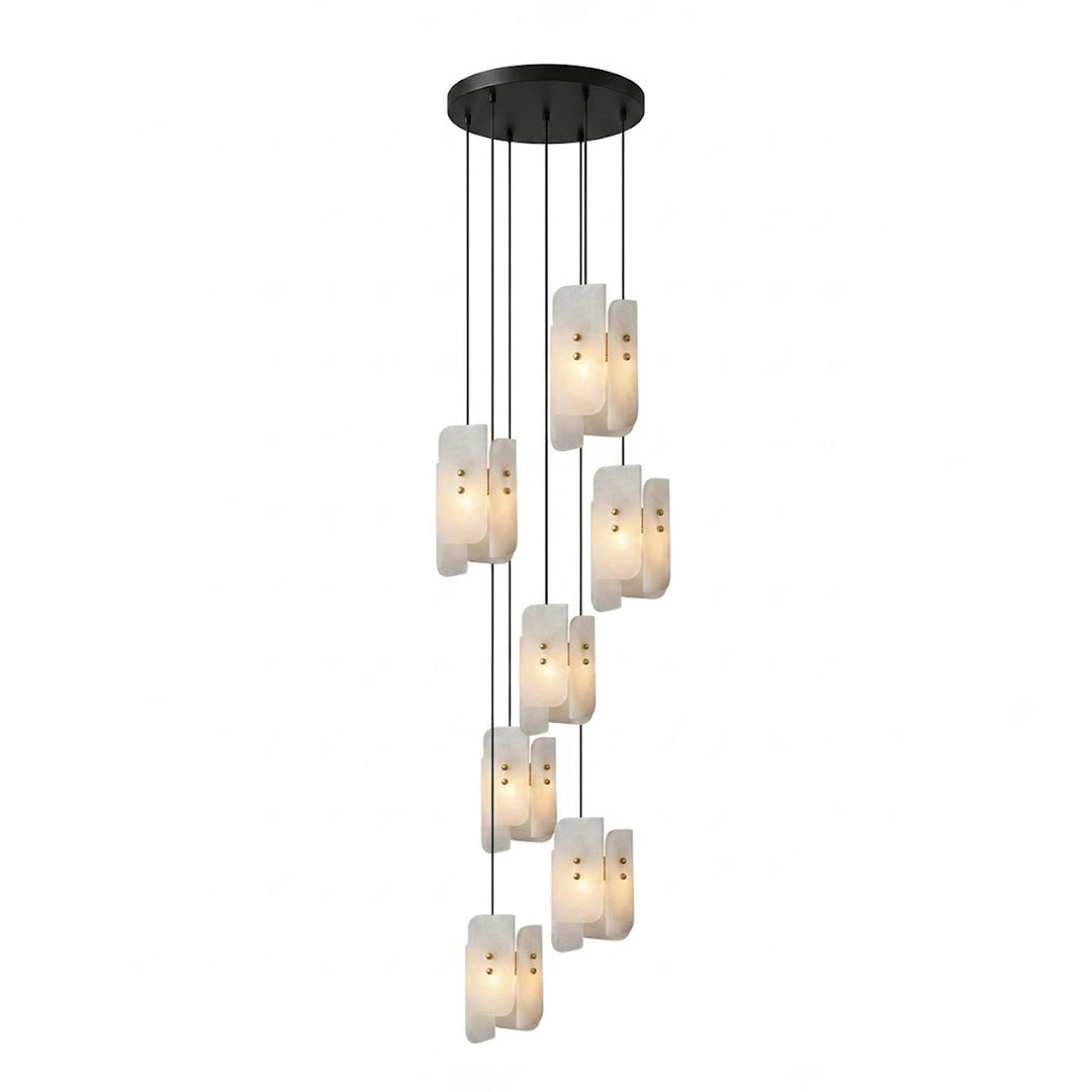 Megalith Mini Alabaster Pendant Light - Vakkerlight