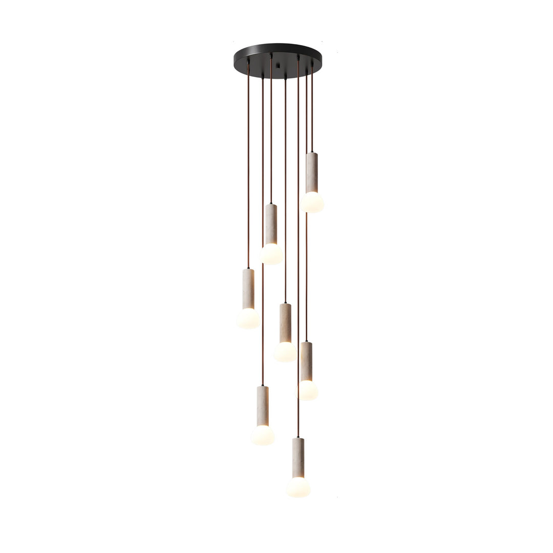 Matchstick Travertine Pendant Lamp - Vakkerlight