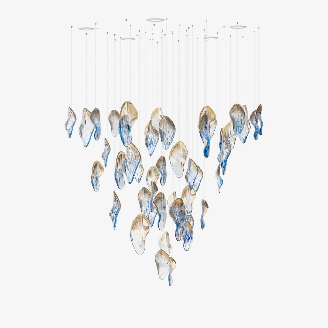 Ocean Drift Blown Glass Customize Chandelier - Vakkerlight