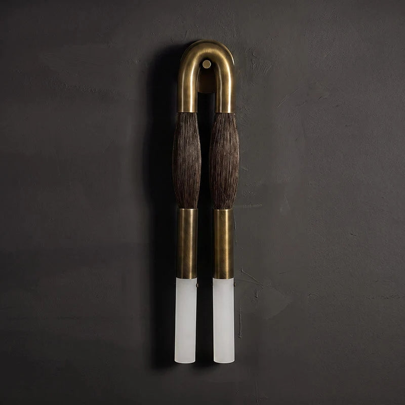 Horsehair Wall Lamp