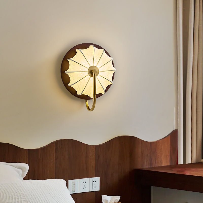 Elowen Fabric Wall Light - Vakkerlight