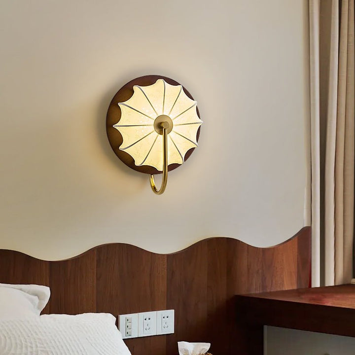 Elowen Fabric Wall Light - Vakkerlight