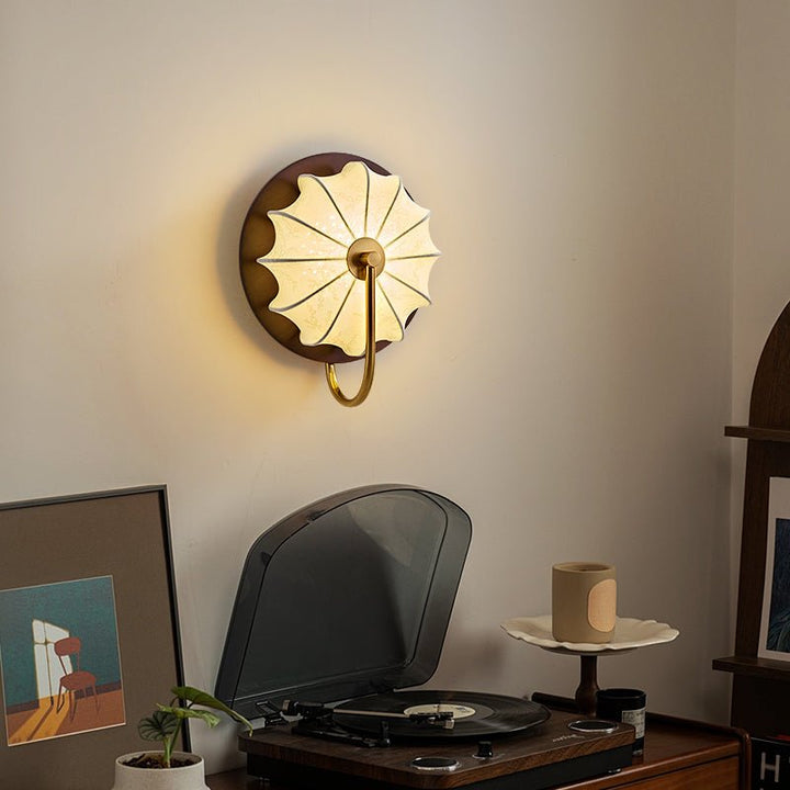 Elowen Fabric Wall Light - Vakkerlight