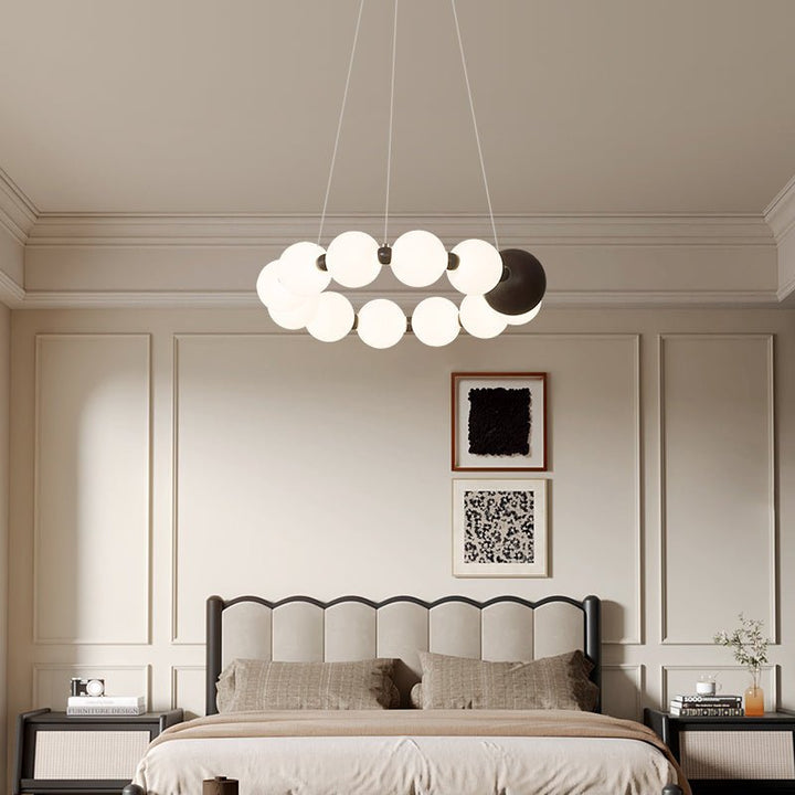 Celestial Bead Ring Chandelier - Vakkerlight