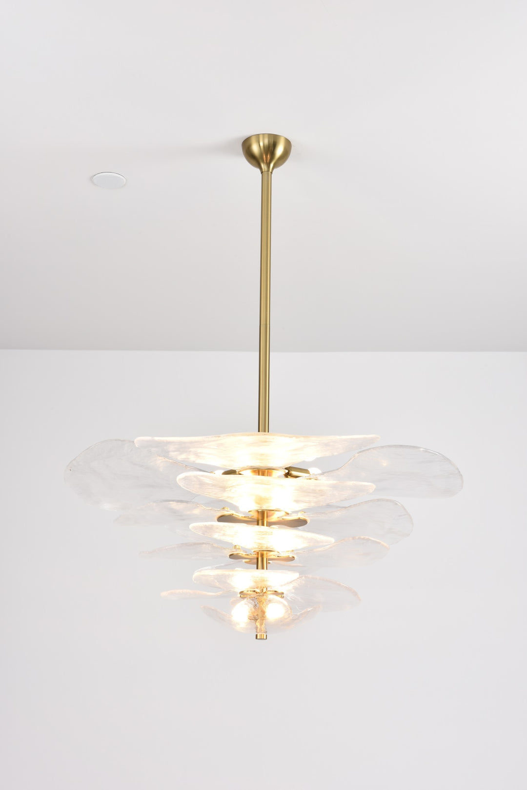 Petals Gold Murano Chandelier - Vakkerlight