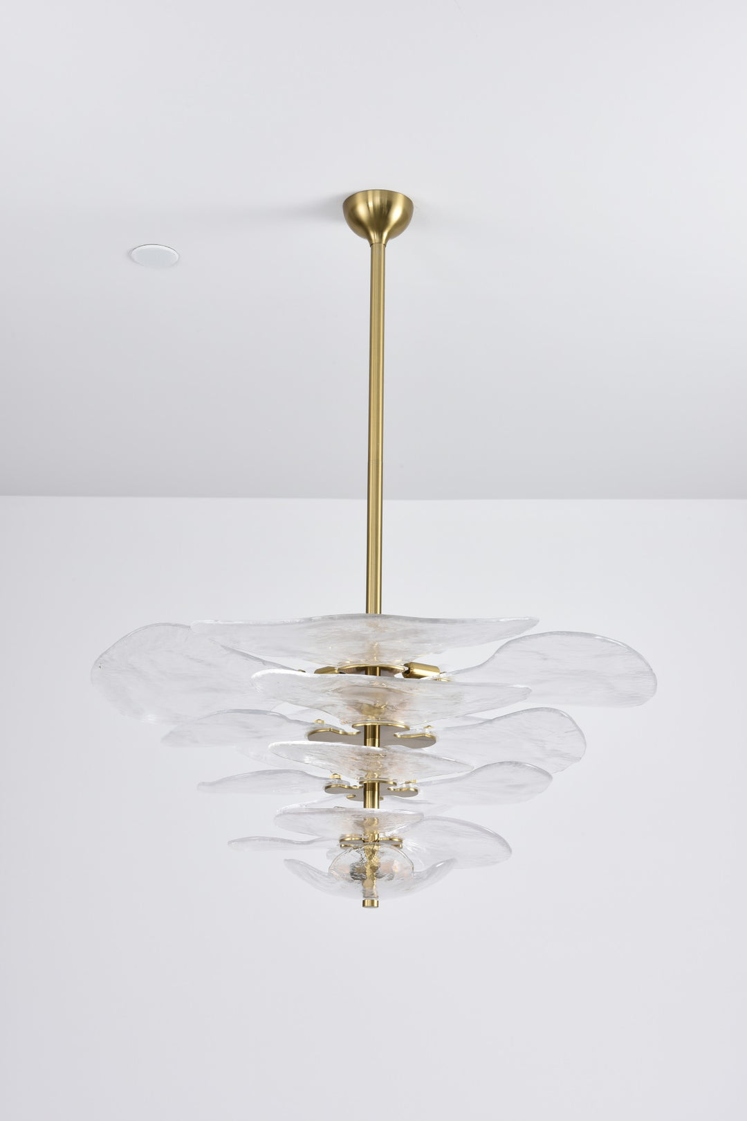 Petals Gold Murano Chandelier - Vakkerlight