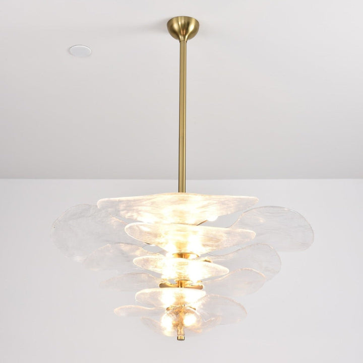 Petals Gold Murano Chandelier - Vakkerlight