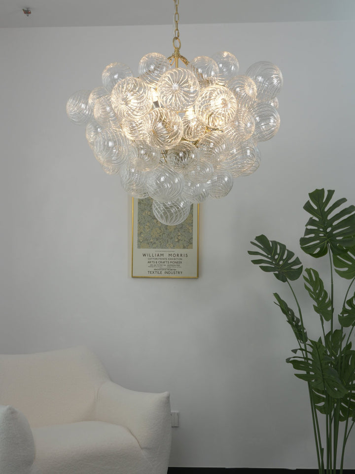 Glass Ball Bubbles Chandelier - Vakkerlight